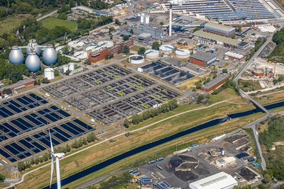 Die Kläranlage Bottrop ist der zukünftige Standort der Demonstrationsanlage