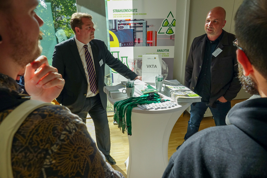 Networking bei der Jobbörse