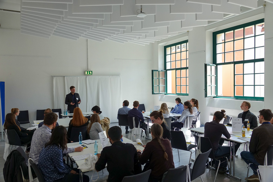 Gruppenarbeit in einer Session