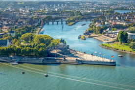 Deutsches Eck in Koblenz