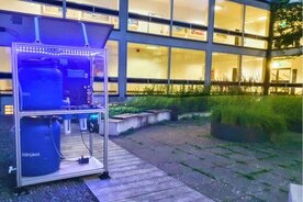 Campus-Water-Hub zur Regenwasseraufbereitung an der Universität Hannover