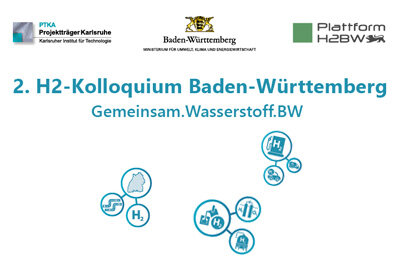Logo der Veranstaltung 2. H2-Kolloquium Baden-Württemberg, Gemeinsam Wasserstoff BW